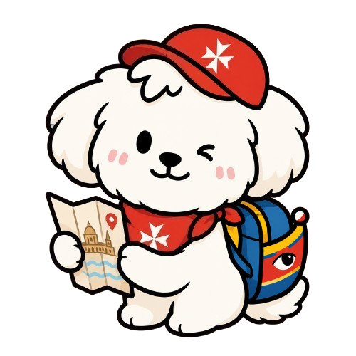 Pawlu, your Maltese guide, holding a map